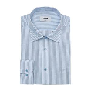 [레노마(셔츠)](사은품 양말) 린넨혼방 스트라이프 긴소매 일반핏셔츠 RPSSG0052BU