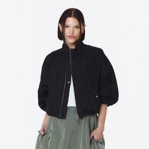 [OFFROAD] 여성 긴팔 스탠드 칼라 셋업 점퍼 (블랙)_5LB1312