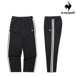 [르꼬끄] 남녀공용 유니 선데이 레귤러 트랙팬츠 QQ323LFP81_BLK