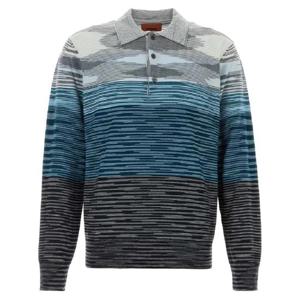 미쏘니 자수 폴로 셔츠 US24W208BK015U