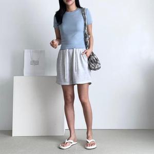 겐지트 4부 무지 베이직 반바지 SD-250442