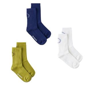 [블루독8-키즈] 택1 네이비 BI베이직단말 데일리삭스 양말 유치원 세돌선물 초등학생 25A1981003