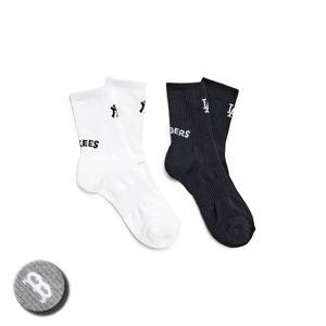MLB 공용 스포티브 장목 양말 2족 세트 (3ASOCSS5N)