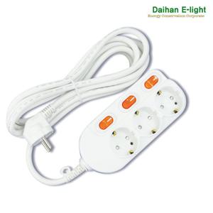 멀티탭3구 3M_개별 스위치형/3구멀티탭/스위치멀티탭/개별멀티탭/개별3구