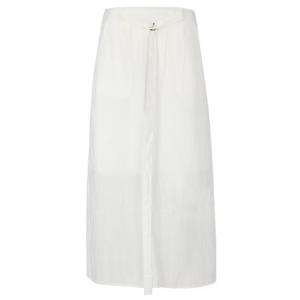 [에이비에프지]벨 티드 반 밴딩 A라인 롱 마 스커트 APZ2HSZ2E