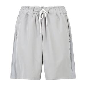 남자 국산 사이드 메쉬 밴딩 스판 반바지 NE-PTH-Q030-연그레이