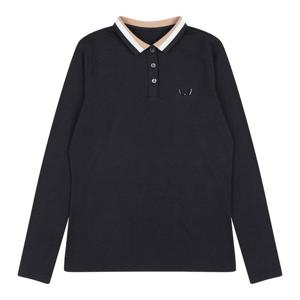 [화이트볼] 배색요꼬에리 티셔츠 BK_WB24FWWT03BK