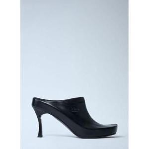 25 FW 발렌시아가 여성 Scholl Heeled Mules bal0261027blk