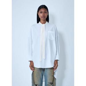 25 FW 마르니 여성 버튼 다운 셔츠 mni0261001wht