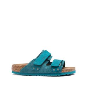 버켄스탁 스웨이드 슬라이더 샌들 1026767