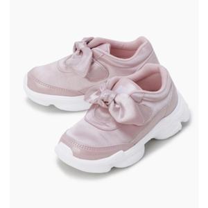 [베네통키즈]25FW-글로시 리본 운동화/QCSH04541