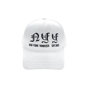 MLB 공용 새틴 진주장식 커브캡 32CPUH811-50W