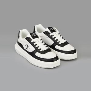 [캘빈클라인 진]여성 말모 메타 CK 스니커즈 운동화 블랙 YW01890 (YW01890-0GM)