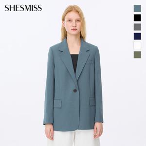 [쉬즈미스] 원 버튼 테일러드 자켓_SWWJKP22020
