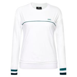 [와이드앵글]CO 우븐믹스 여유핏 라운드 맨투맨 WWP25251W2