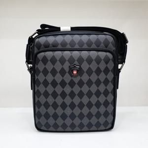 [몽크로스]남성 자가드  체크무늬 크로스백 MC7808-3_SH