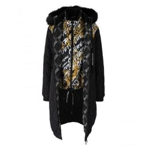 Versace 진스 꾸뛰르 바로크 디테일 후드 파카 73HAT411CQS41 G89 TP946788240