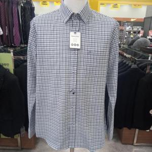 트레몰로 HC10 스몰체크 시어서커 셔츠 TRBNL4S1321