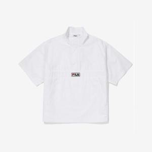 [휠라]라이프 유니 베이직 반팔 아노락바람막이  FS2JKF2101X_OWH