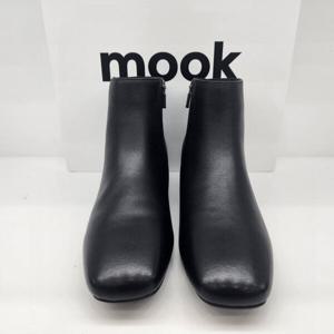 [무크]여성 무크 스퀘어 앵클 단화 부츠 322613 블랙_CC