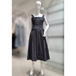 [SI][SI] SI백밴딩 단추 포켓 포인트 원피스SKOAG05190 (P003625