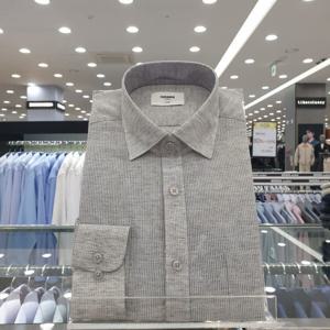 [레노마셔츠]기본핏 린넨 혼방 RNSSG1056_DJ