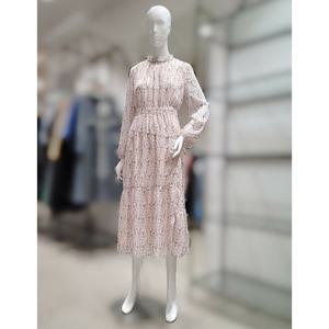 [SI][SI] SI뒷밴딩 러플 시스루 원피스SIOAC25600 (P003586391)