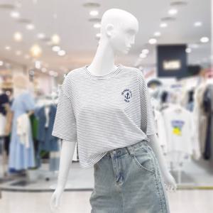 [ab.f.z]루즈핏 스트라이프 반팔 티셔츠 FSPHZ3K32H