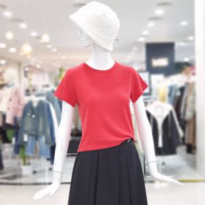 [ab.f.z]고급스러운 라운드 큐티 앙고라 반팔 티셔츠 FSPHZ5K33G