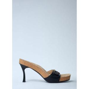 25 FW 발렌시아가 여성 숄 힐 샌들  bal0261029blk