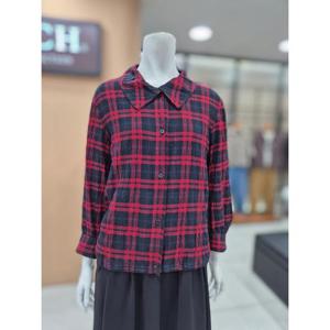 안지크 세이브존06 스트라이프  줄  무늬 블라우스 AJ3BL6100