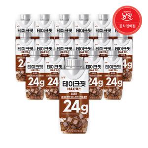 마시는 단백질 음료 테이크핏 맥스 초코맛 250ml X 18입