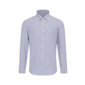 [레노마(셔츠)]120수 런던 스트라이프 긴소매 슬림셔츠 RZRSL1130NY