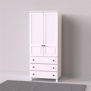 우아미가구 소림룸 갤러리 드레스룸 3단서랍 옷장 800