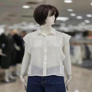 ab.f.z 세이브존09 프릴 캡소매 블라우스 afnz5b43g