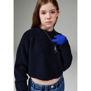 [블루테일]네이비 골지 크롭 니트AYH4SW02NV