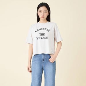 [TAG 70000원][케이엘바이린] 라시에스타 크롭 티셔츠 KWTSPE2000