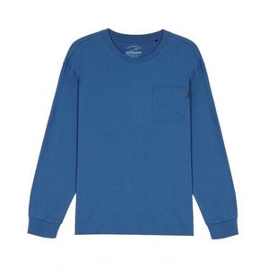 [뱅뱅]남녀공용 가슴 포켓 라운드 긴팔 티셔츠 (NTL702)