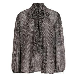 돌체앤가바나 셔츠 F5R62T IS1ZN HH5QS CHEVRON BIANCO NERO