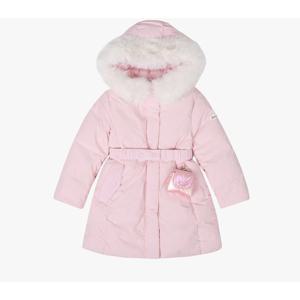 로엠걸즈허리벨트 롱 코트 다운패딩점퍼 RGJD25T2C