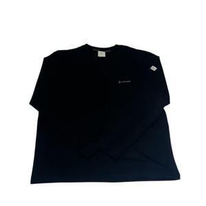 [스노우피크] 베이직 로고 긴팔 티셔츠 Black  S25FMF-TL10 BK