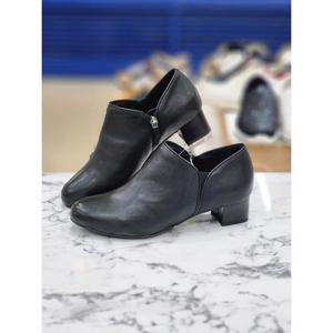 허시파피 세이브존05 여성4Cm굽양가죽부티구두 OPPQAN426