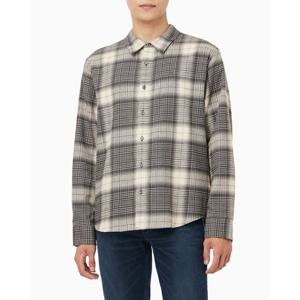 [캘빈클라인 진]남성 CK 이지핏 브러시드 체크셔츠 4RD105G (4RD105G-UB1)