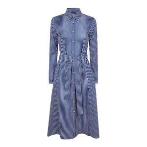 폴로 랄프로렌 롱 원피스 211891430001 Blue