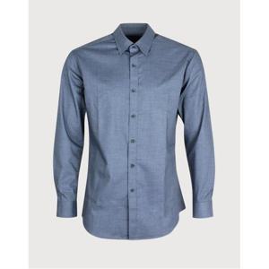 [트레몰로][TREMOLO] 네이비 솔리드 슬림 셔츠._TGNTL3YC601