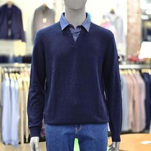 런던포그 세이브존04 후리 헨리넥 레이어드 니트 LOFNA410a