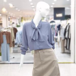 abfz sh06 리본타이 포인트 블라우스 SLBNZ4B32J