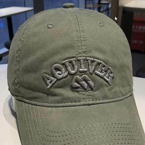 [시스터즈]  커플 캐주얼 빈티지 워싱 영문자수 패션