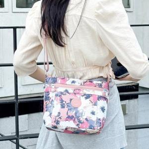 [잇백잇슈] 아트패턴크로스백 나일론 생활방수 외출