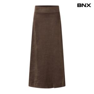 [BNX] 스웨이드 롱 스커트 (BX3SK006L0)
